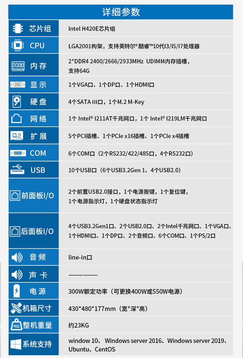 酷睿10代工控機(jī),運(yùn)動(dòng)控制工業(yè)電腦