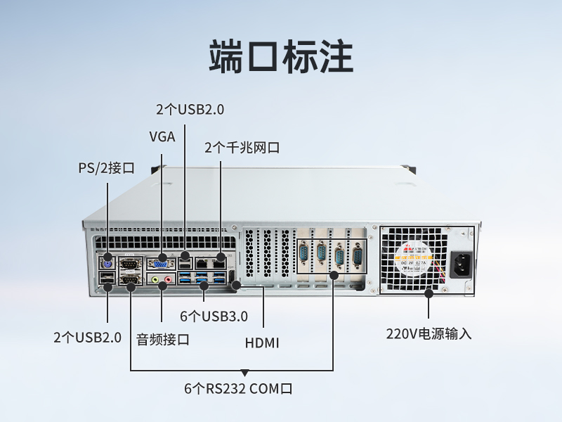 國(guó)產(chǎn)化2U工控機(jī),兆芯處理器工業(yè)電腦,DT-24605-B6780AMC