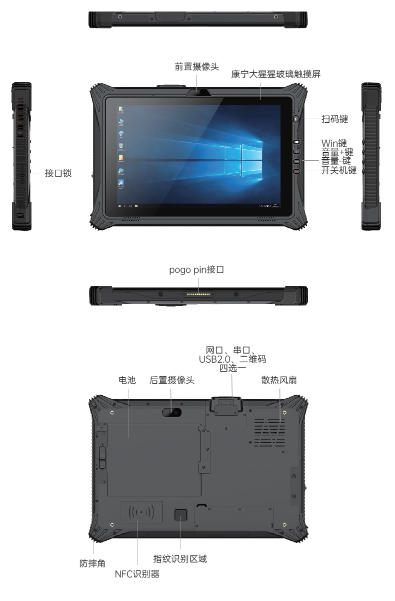 三防平板電腦,10.1英寸IP65倉儲(chǔ)物流分揀,DTZ-T1087EL.jpg