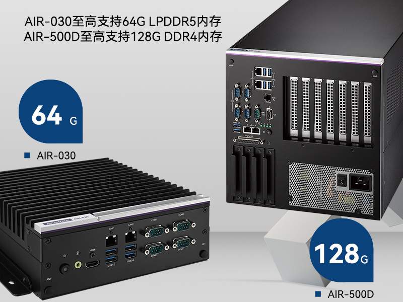 研華高性能邊緣計算工控機,搬運機器人導(dǎo)航分析ai解決方案,AIR-030